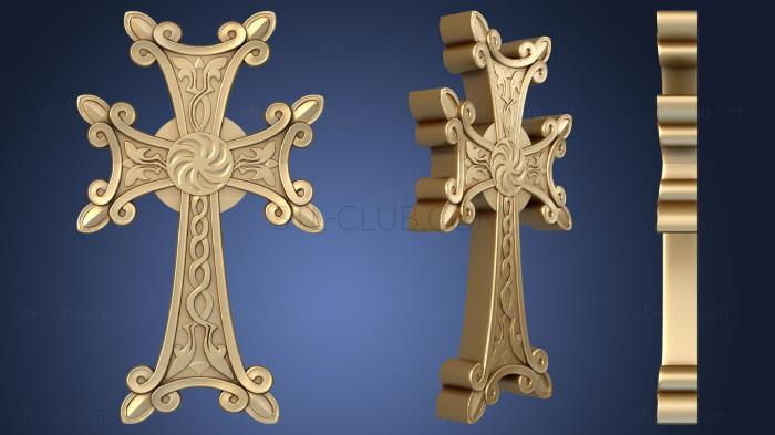 Openwork cross